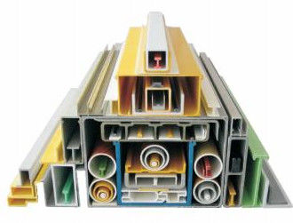 Fiberglass Pultrusion Profile Insulation Pultrusion Fiberglass Profiles UV Resistance