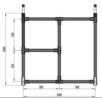 3.2 M-15.2 M Fully Insulated Scaffolding For Live line Working