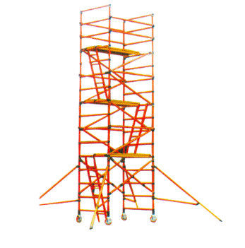 High Safety Scaffolding / Insulated UV Resistance Insulated Platform for Live Line Working