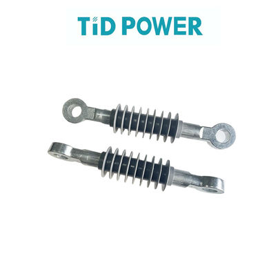 High Voltage Gray Railroad Insulator Overhead Silicon Railway Composite Rail Catenary Insulator