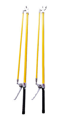 Insulated Light weight Customized yellow or orange fiberglass clamp rod