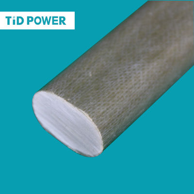 GF-EP GRP Catenary Products UV Resistance GRP Oval Rod