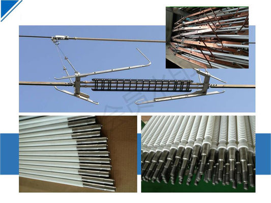 25kV PTFE Overhead Coated Railway Composite Insulator